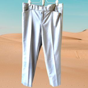 GAP Womens Size 8 Straight Khaki Stretch Pants Chinos * Length is Altered